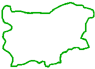 map of Bulgaria