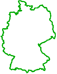 map of Germany