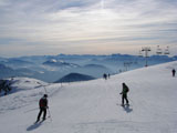 The top of Chamrousse station