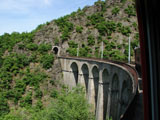 The bridge on the way of the train