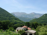 Panorama of French Alpes