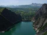 Lake in French Alpes