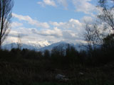 Mountains in the surrouding of Chambery