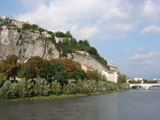River passing through Grenoble