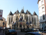 Church in the center of Lille