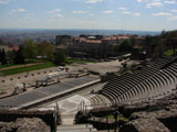 Ruins of roman amphitheater