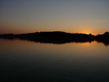 Sunset at Jagodne Lake, Masuria, Poland