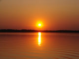 Sunset at Mamry Lake, Masuria