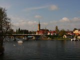 Northern, main part of Mikolajki town