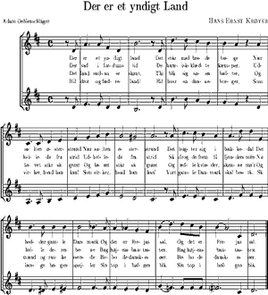 notes of danish anthem